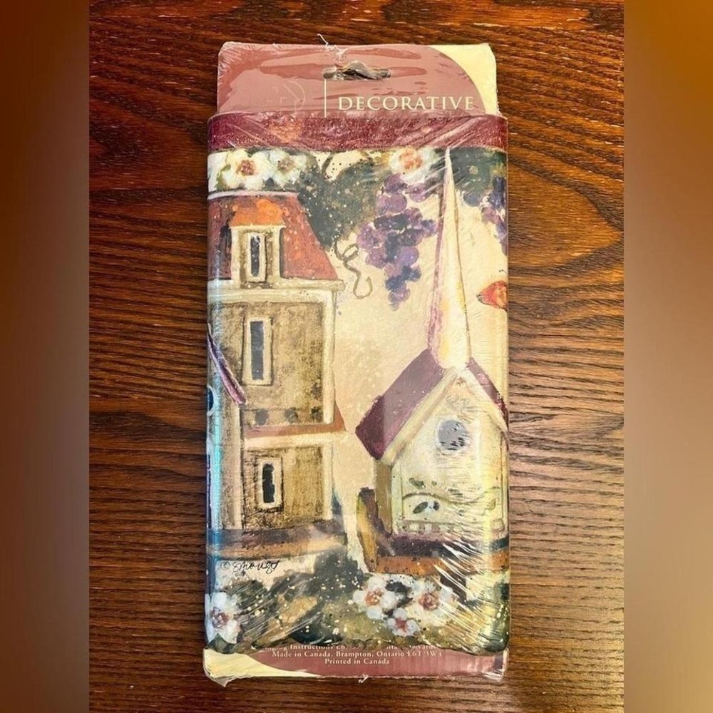 Norwall Group Inc. `Birdhouse' Lot#5 A 9.5W x 5 yards L Wallpaper Boarder NWT